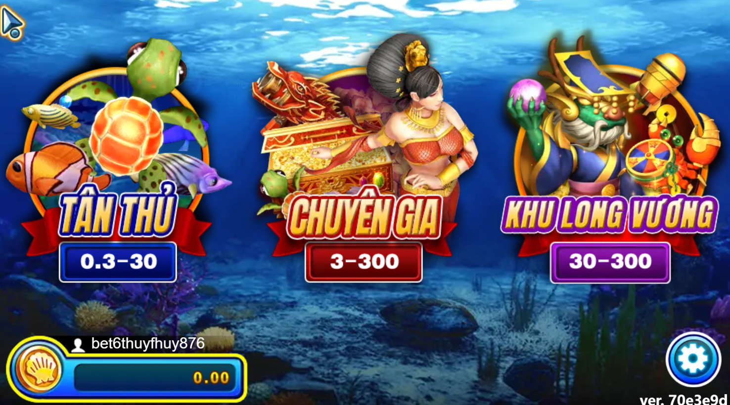 Bắn cá Long Vương tại Xoso66 được chia làm 3 cấp độ khác nhau